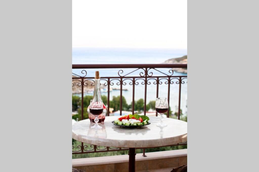 Nikis Seaside House Villa Vlichadia Buitenkant foto