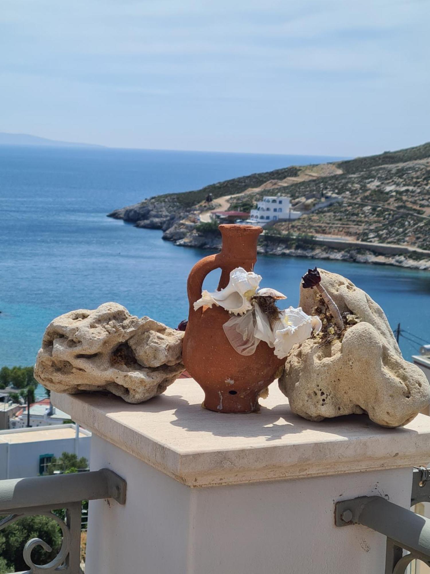 Nikis Seaside House Villa Vlichadia Buitenkant foto